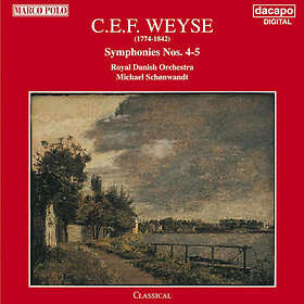 Weyse: Symfonier 4-5 CD