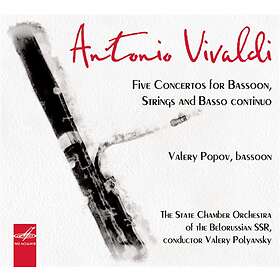 Vivaldi: Five Concerts For Bassoon CD