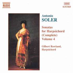 Soler: Sonatas for harpsichord vol 4 CD
