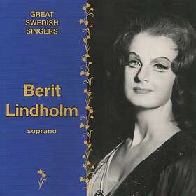 Lindholm Berit: Great Swedish singers
