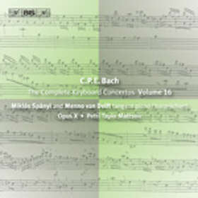 Bach C P E: Keyboard Concertos Vol 16