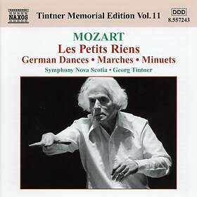 Mozart: Les petits riens (Tintner) CD