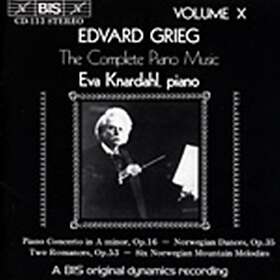 Grieg: Complete Piano Music Vol 10