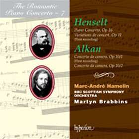 Alkan/Henselt: Romantiska Pianokons. 7 (Hamelin)