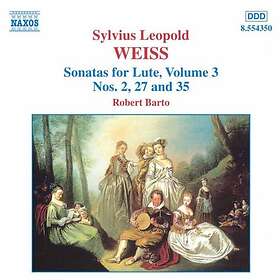 Weiss: Sonatas For Lute Vol 3 CD
