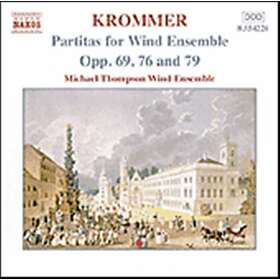 Krommer Franz: Partitas For Wind Ensemble CD