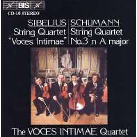Sibelius/Schumann: String Quartets CD