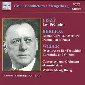 Mengelberg Willem: Conducts Liszt/Berlioz etc CD