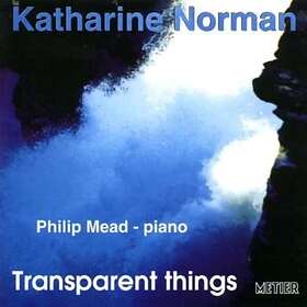 Norman Katharine: Transparent Things CD