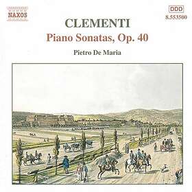 Clementi: Piano Sonatas Op 40 CD
