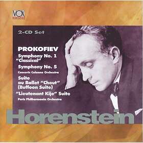 Prokofiev: Symphony No 1 & 5 (Horenstein) CD