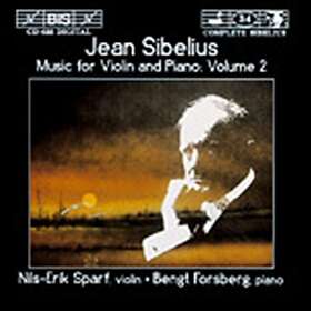 Sibelius: Music For Violin & Piano Vol 2 CD
