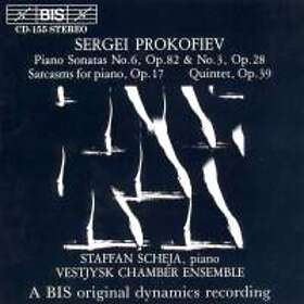 Prokofiev: Piano Sonatas 6 & 3 / Sarcasms CD