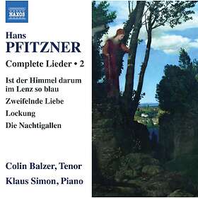 Pfitzner Hans: Complete Lieder Vol 2 CD