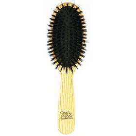 TEK Big Oval Brush With Pure Wild Boar Bristles
