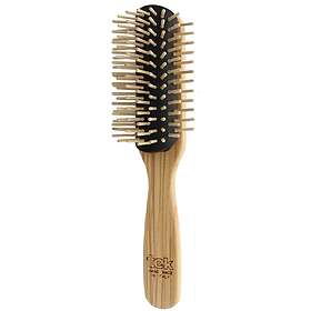 TEK Big Curved Row Brush With Short Wooden Pins
