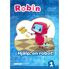 Robin åk 1 Läsebok blå Hjälp en robot!