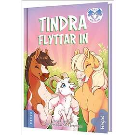 Tre hästar Tindra flyttar in