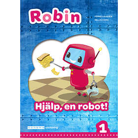 Robin åk 1 Läsebok röd Hjälp en robot!