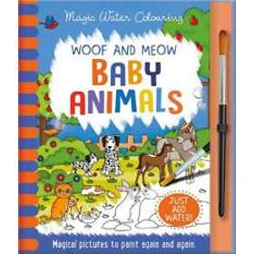 Woof and Meow Baby Animals Mess Free Activity Book