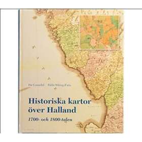 Historiska kartor över Halland 1700- och 1800-talet