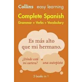 Easy Learning Spanish Complete Grammar Verbs and Vocabulary (3 books