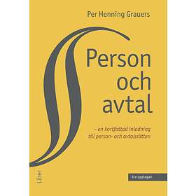Person och avtal : en kortfattad inledning till person- och avtalsrätt