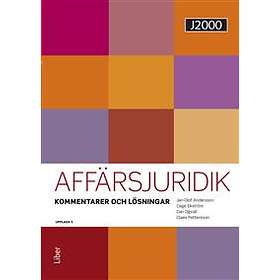 J2000 Affärsjuridik Kommentarer och lösningar