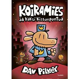 Koiramies ja kaksi kissanpentua