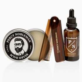 Percy Nobleman Premium Beard Care Grooming Kit