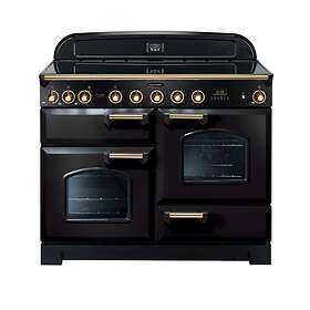 Rangemaster Classic Deluxe 110 Induction (Black/Brass)