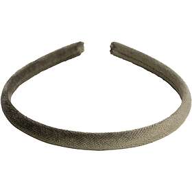 Dark Velvet Hair Band Thin Army