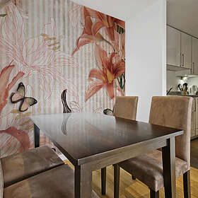 Arkiio Fototapet Blommor Och Fjärilar och fjärilar 200x154