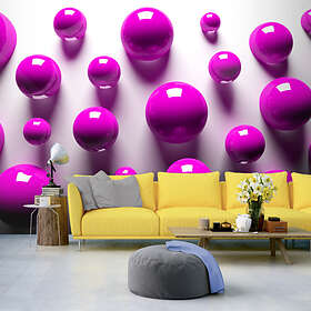 Arkiio Fototapet Purple Balls 350x245