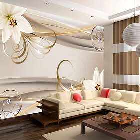 Arkiio Fototapet Lilies And The Gold Spirals and 350x245