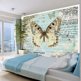 Arkiio Fototapet Postcard With Butterfly with butterfly 350x245