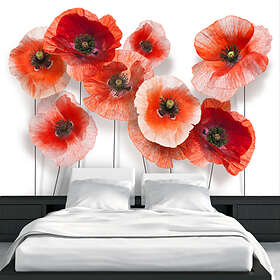 Arkiio Fototapet Nine Poppies poppies 300x210