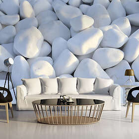 Arkiio Fototapet White Pebbles 300x210