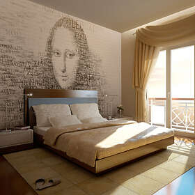 Arkiio Fototapet Mona Lisa Tankar tankar 250x193