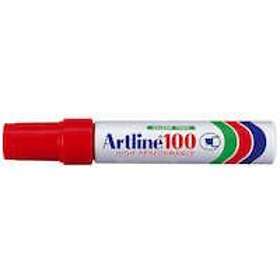 Artline 100 Märkpenna 12,0mm (röd)
