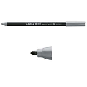 Edding 1300 Tuschpenna (silvergrå)