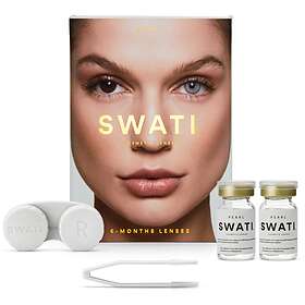 SWATI Pearl 6-months Contact Lenses (2-pakning)