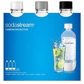 SodaStream Trio PET-flaskor 3x1L