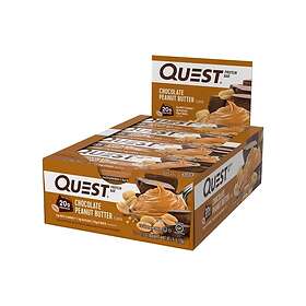 Quest Nutrition Protein Choc Peanut Butter Bar 60g 12stk