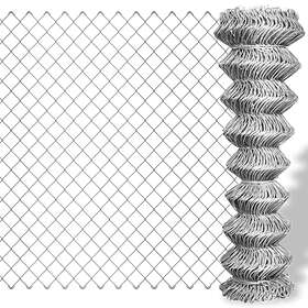 vidaXL Flätverksstängsel Galvaniserat Stål 15x1.25m