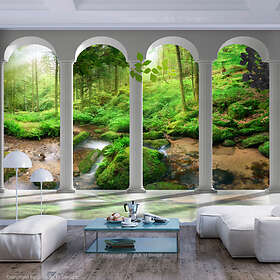 Arkiio Fototapet Pillars And Forest and 300x210