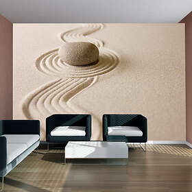 Arkiio Fototapet Zen Sand Trädgård sand trädgård 400x309