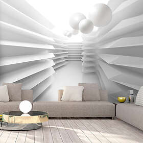 Arkiio Fototapet White Maze 300x210