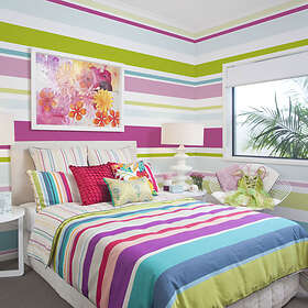 Arkiio Fototapet Bright Stripes stripes 250x193