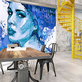Arkiio Fototapet Blue Lady 350x245